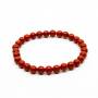 Bracciale in diaspro rosso