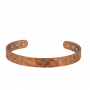Bracelet Magnétique Cuivre Martelé