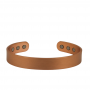Bracciale Magnetoterapia in Rame Spazzolato Opaco
