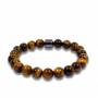 Bracelet Œil de Tigre et Hématite
