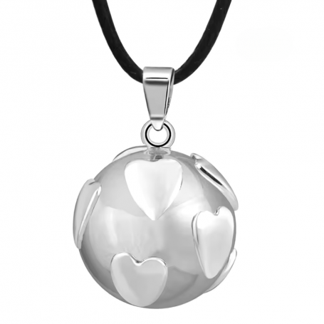 Silver Bola Herz Schwangerschaft Glockenspiel Silver Bola Herz Schwangerschaft Glockenspiel