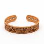 Bracelet Magnétique Cuivre Feuille