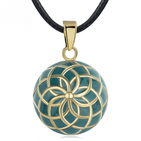 Goldgrünes Bola-Glockenspiel für die Schwangerschaft Bola Harmony Grünes Glockenspiel für die Schwangerschaft