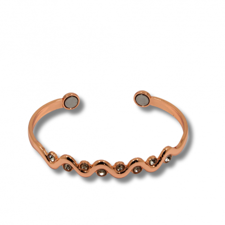 Elegante braccialetto magnetico in rame Elegante braccialetto magnetico