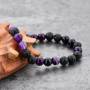 Armband Agate Und Lava Stein Lithotherapie