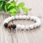 Braccialetto Howlite Onyx Tiger Eye