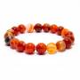 Armband aus Agate Orange