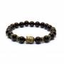 Bracciale Agate Black Duo Natural Pierre