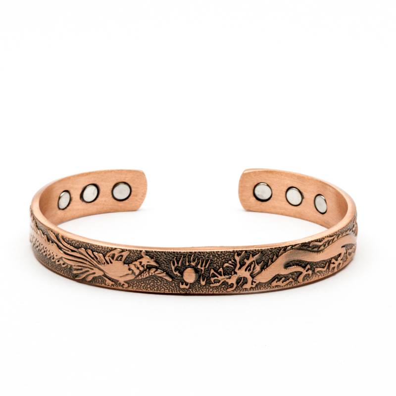 Magnetische Armband Kupfer Dragon