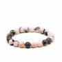 Armband Jaspe Rose Zebré