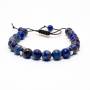Bracelet Bleu Lapis Lazuli lithothérapie