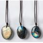 Collana Pendente Labradorite