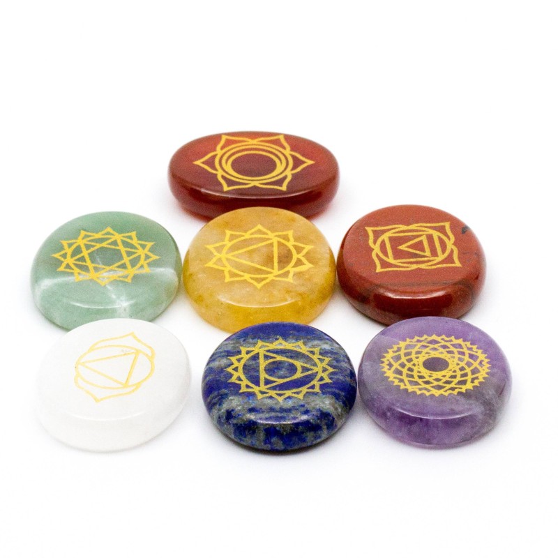 Kit pierres 7 chakras